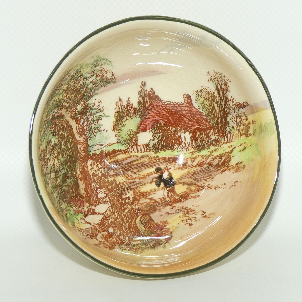 Royal Doulton Rustic England small footed bowl D5694