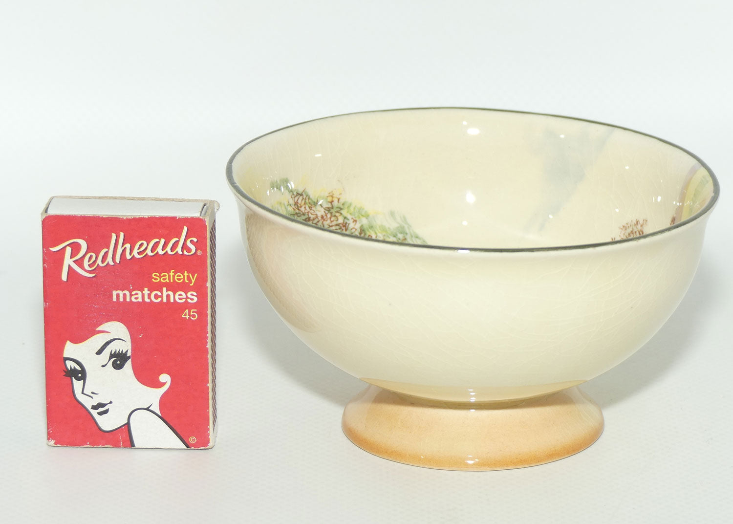 Royal Doulton Rustic England small footed bowl D5694