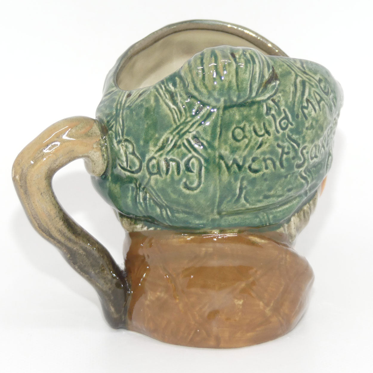 D5824 Royal Doulton small character jug Auld Mac | Owd Mac backstamp