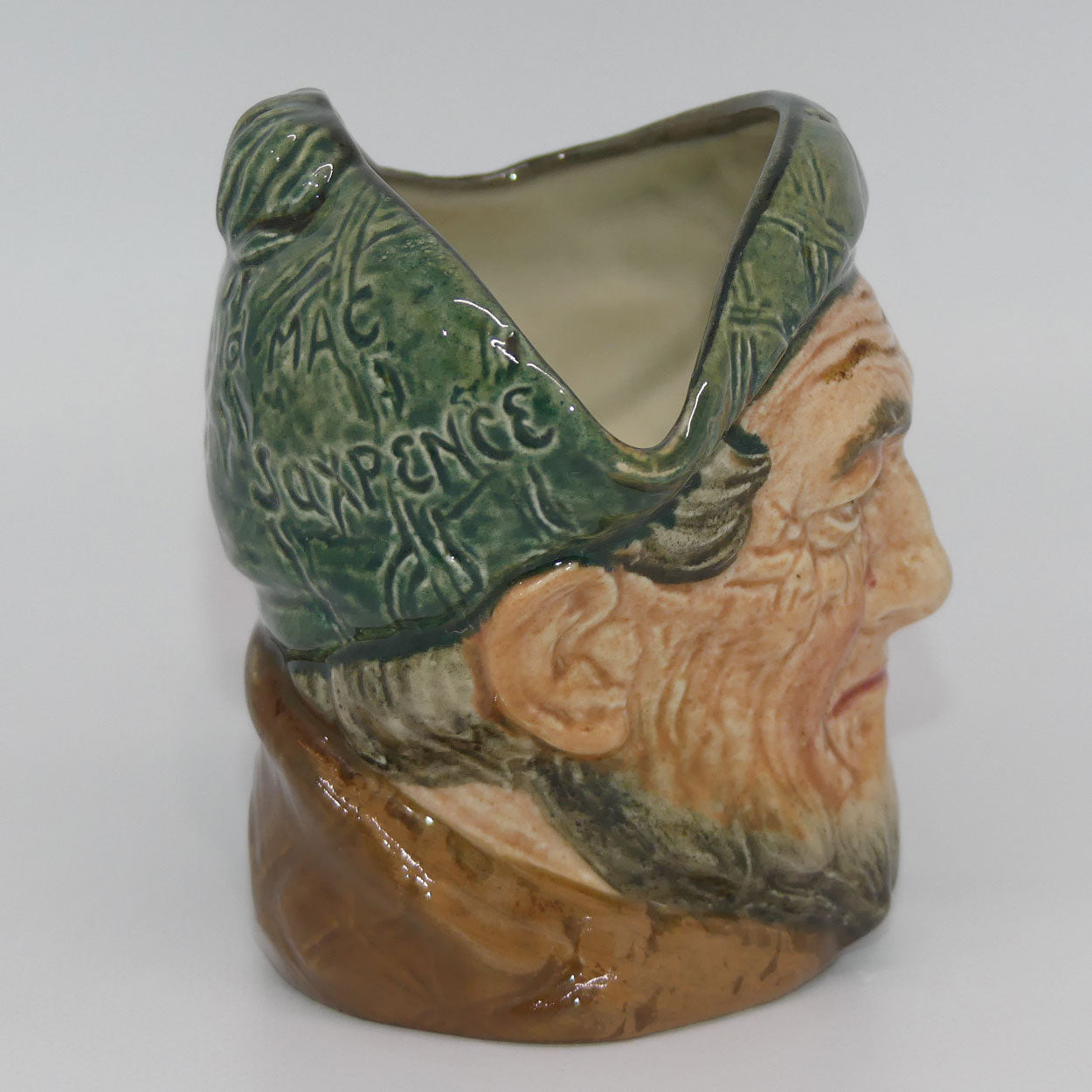 D5824 Royal Doulton small character jug Auld Mac | Owd Mac backstamp