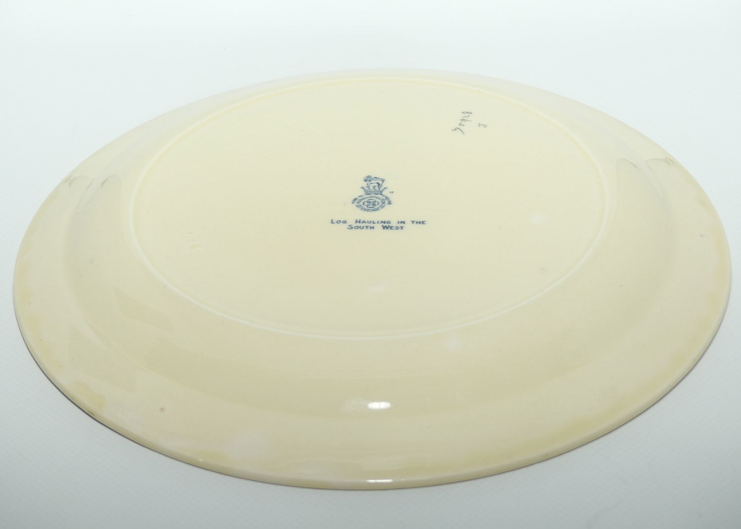 Royal Doulton Australian Scenes | Logging and Farming in NSW | Log Hauling in the South West D5928