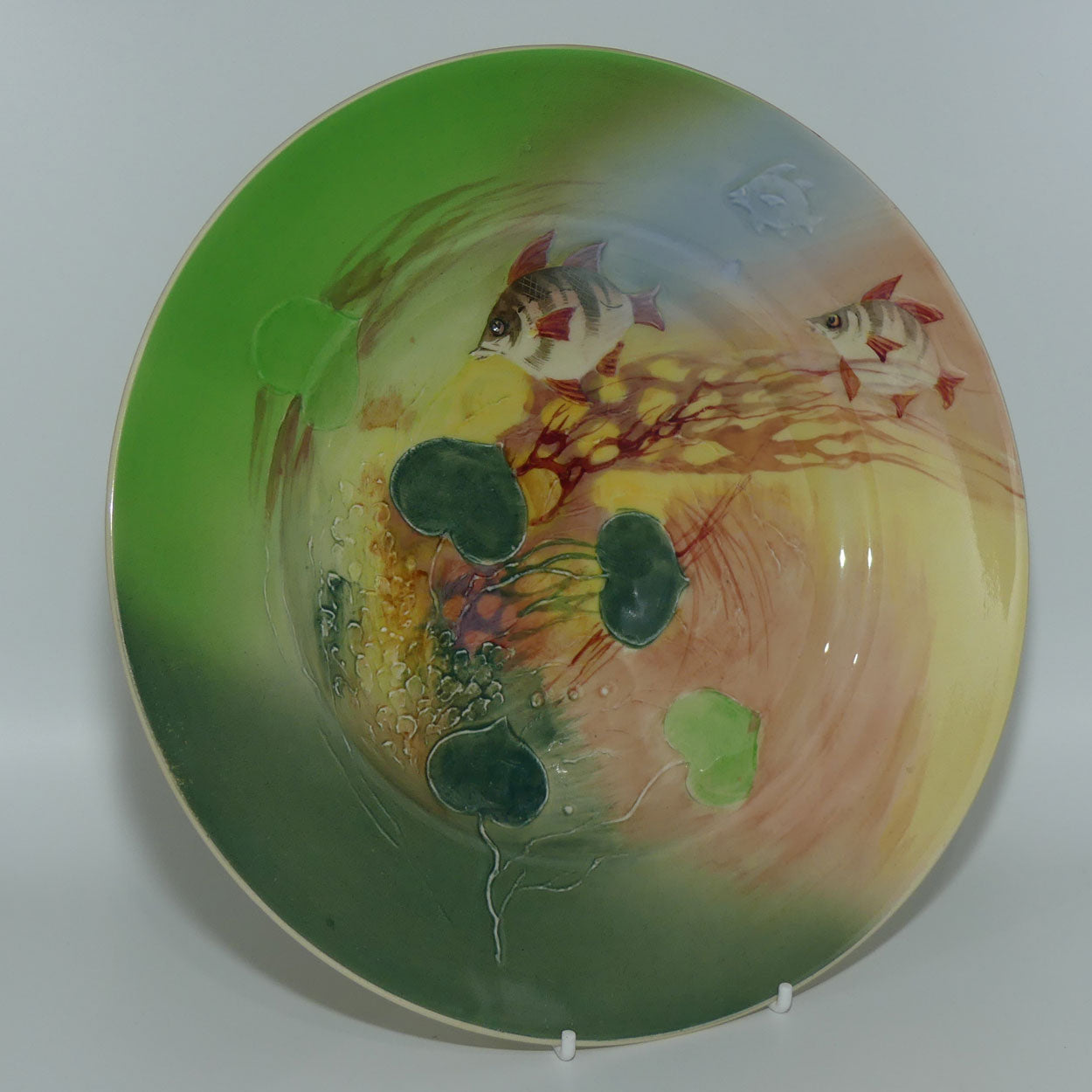 Royal Doulton seriesware plate | The Old Wife D5966 | Fish J | Australian