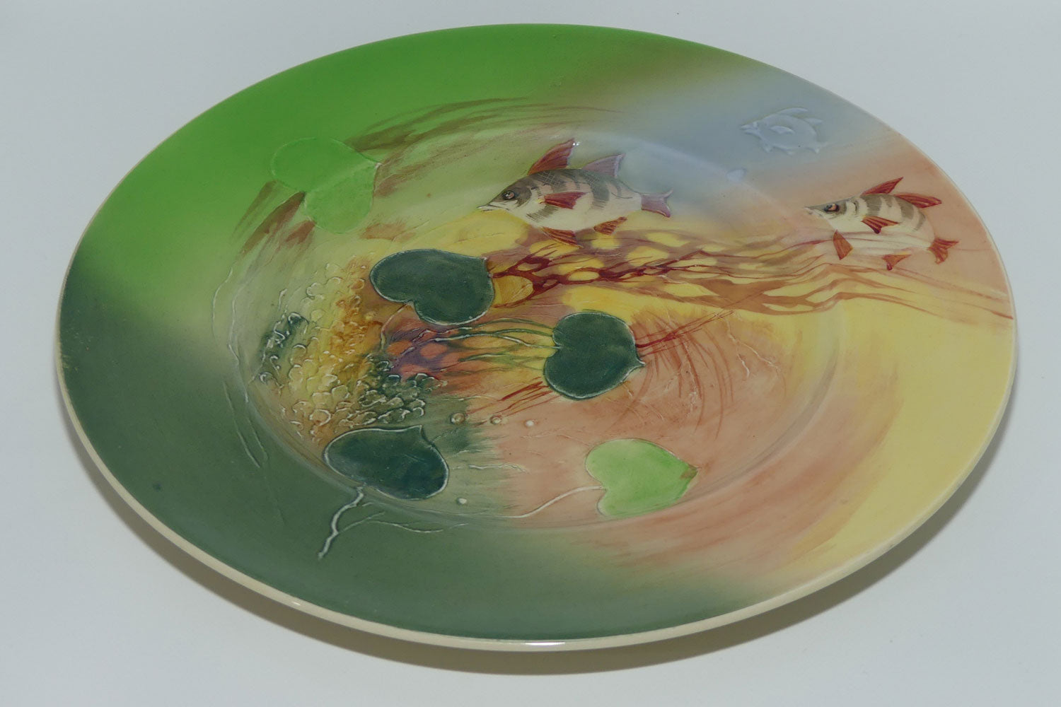 Royal Doulton seriesware plate | The Old Wife D5966 | Fish J | Australian