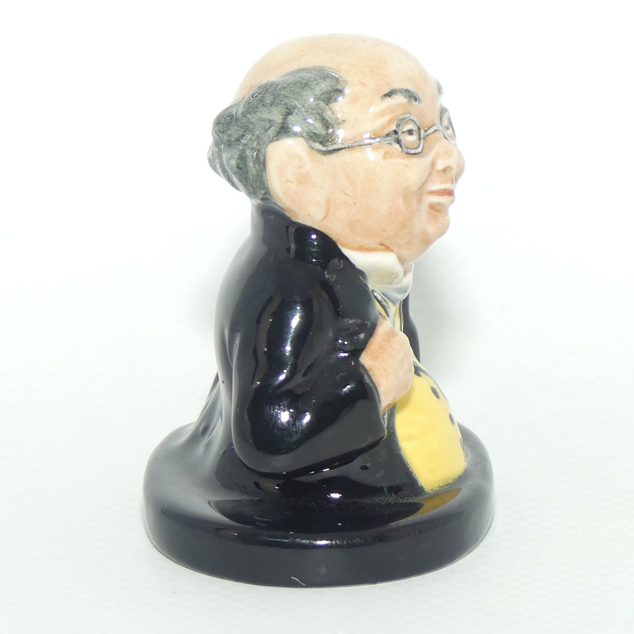 D6049 Royal Doulton Dickens character miniature bust Mr Pickwick | Character Jug interest