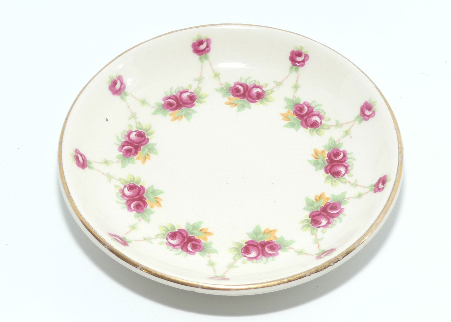 Royal Doulton Rosebud Garland D6055 pin dish