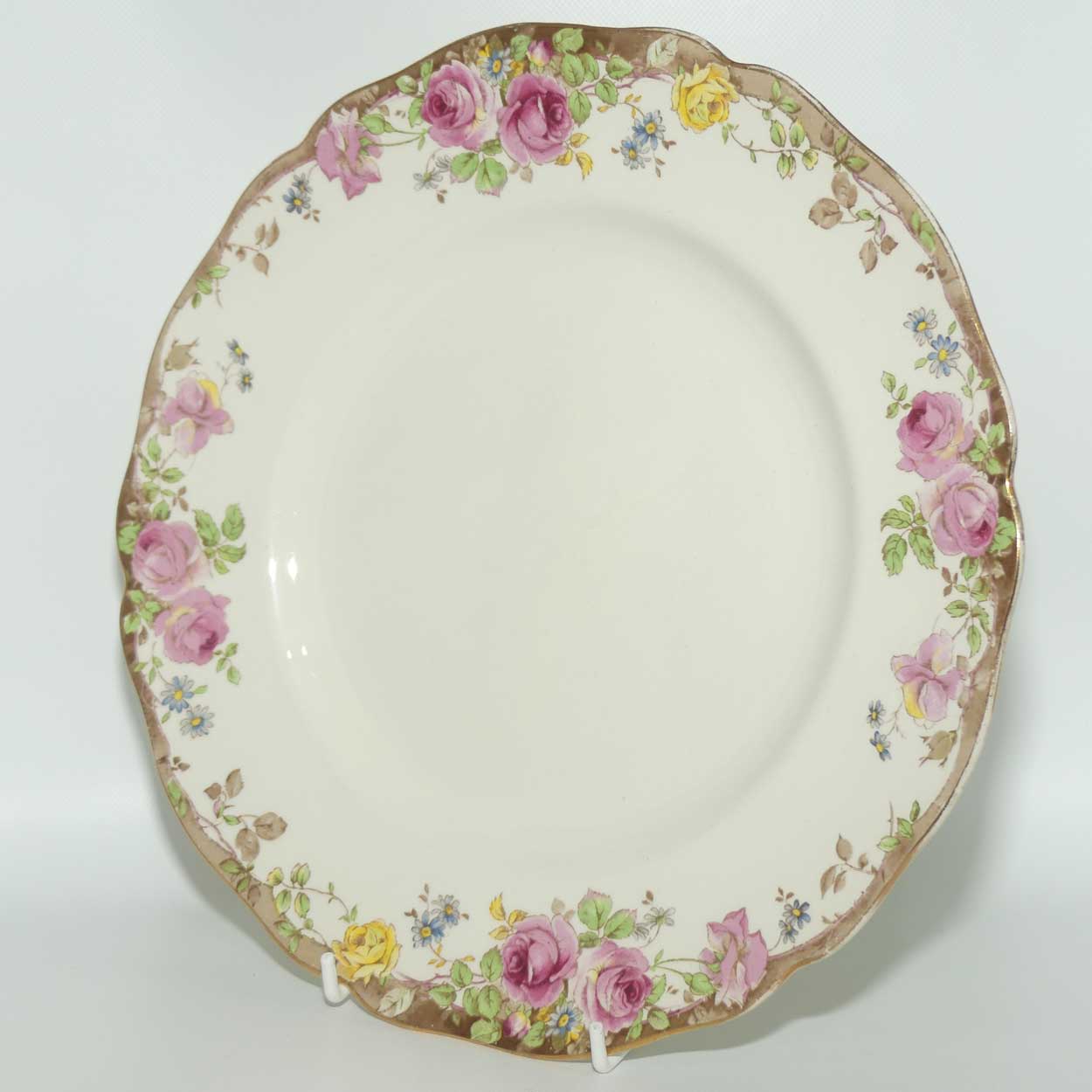 Royal Doulton English Rose dinner plate D6071 | 26cm diameter
