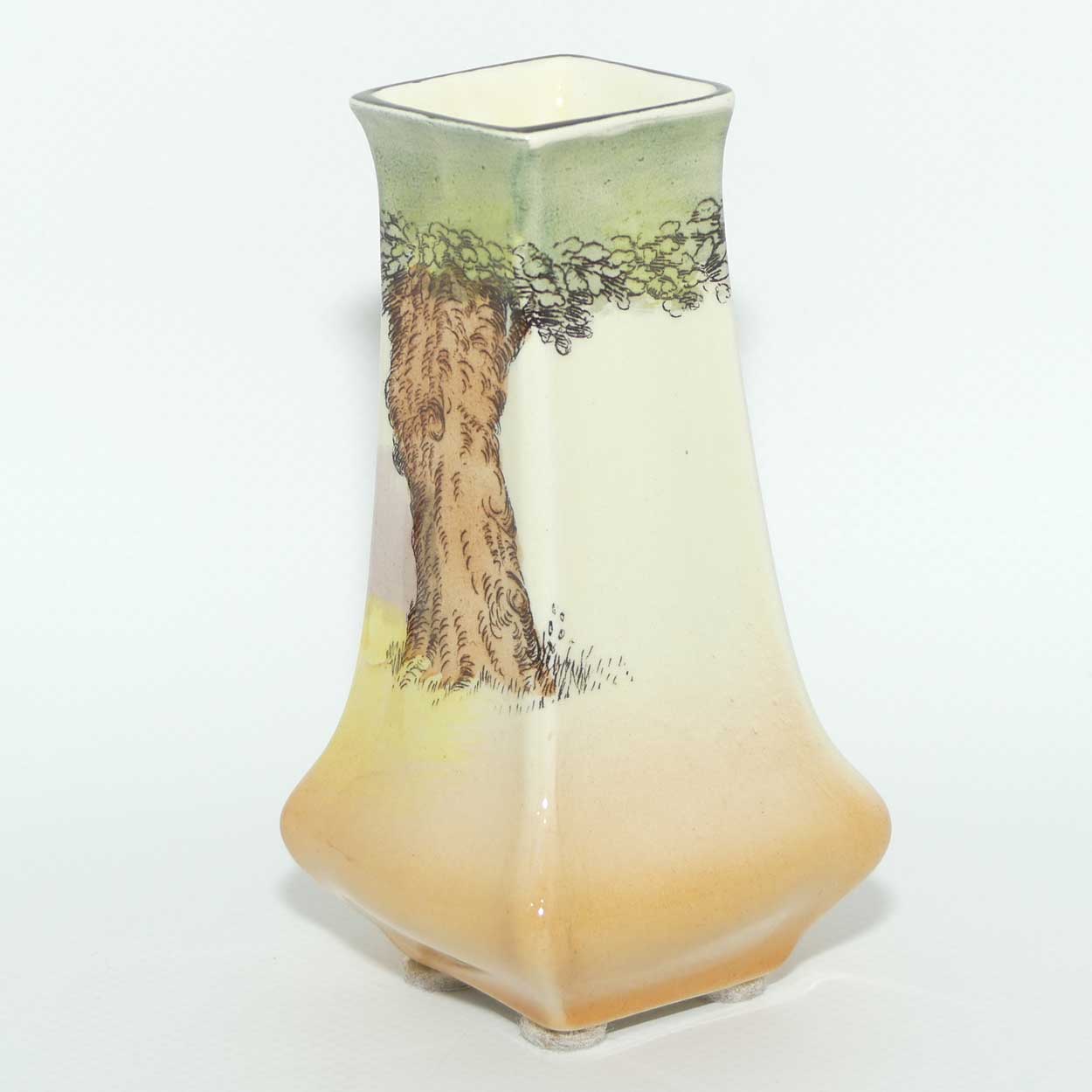 Royal Doulton Under the Greenwood Tree | Robin Hood bud vase D6094 | Robin Hood