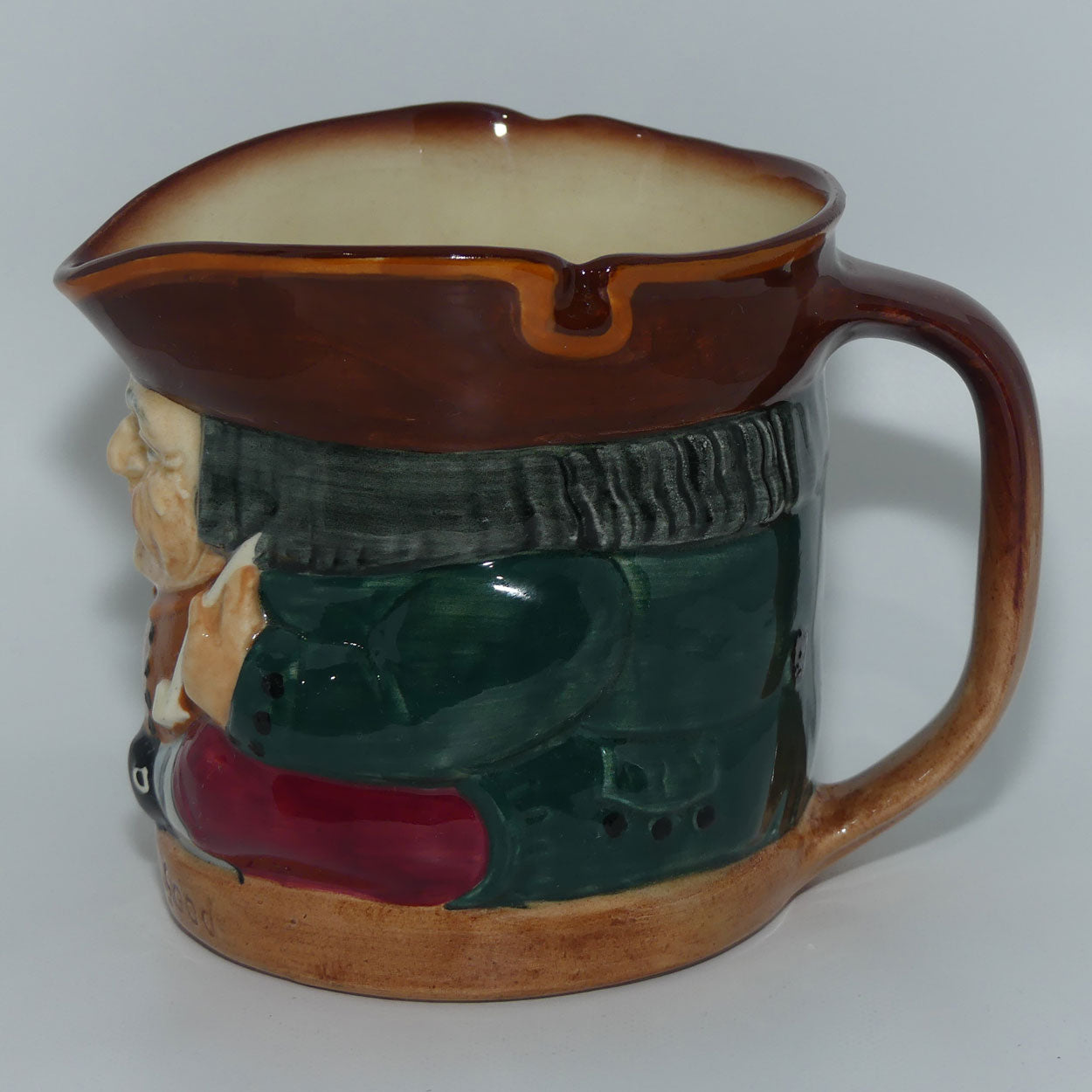 D6107 Royal Doulton small toby jug The Best is Not too Good
