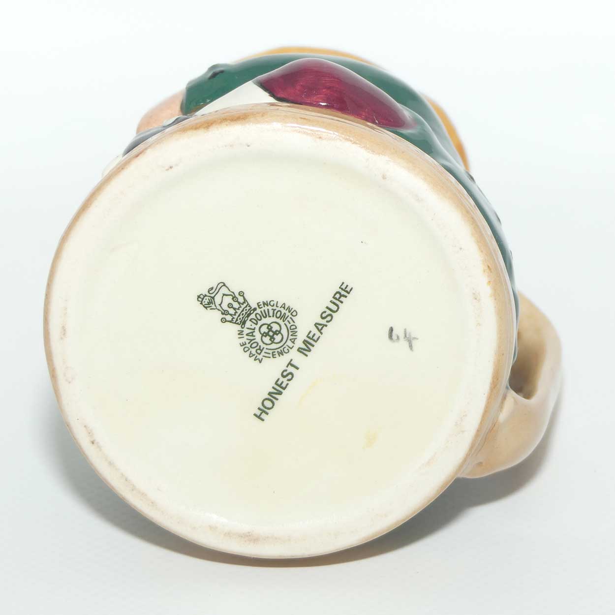 D6108 Royal Doulton small toby jug Honest Measure