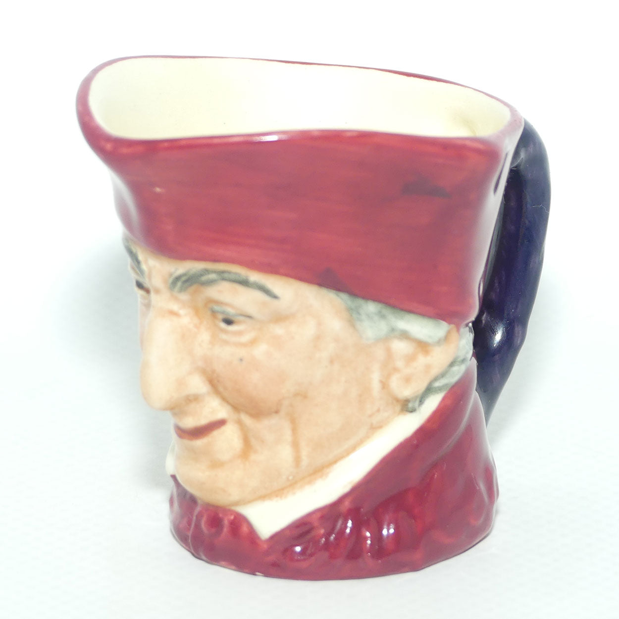 D6129 Royal Doulton mini character jug The Cardinal