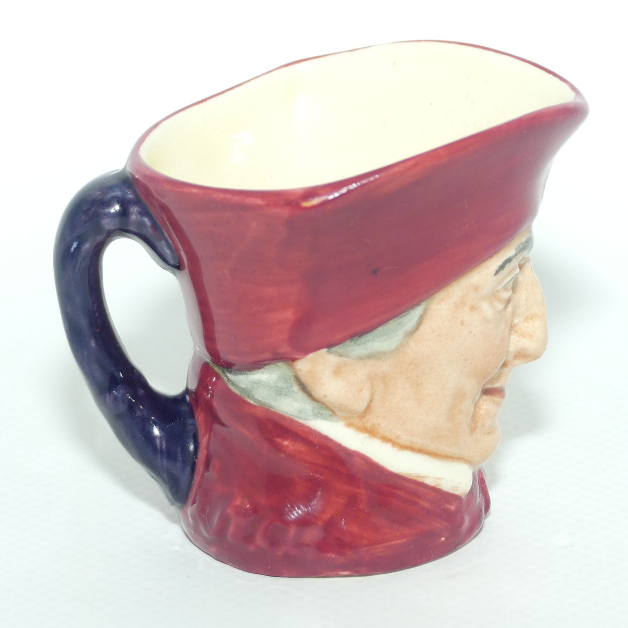 D6129 Royal Doulton mini character jug The Cardinal
