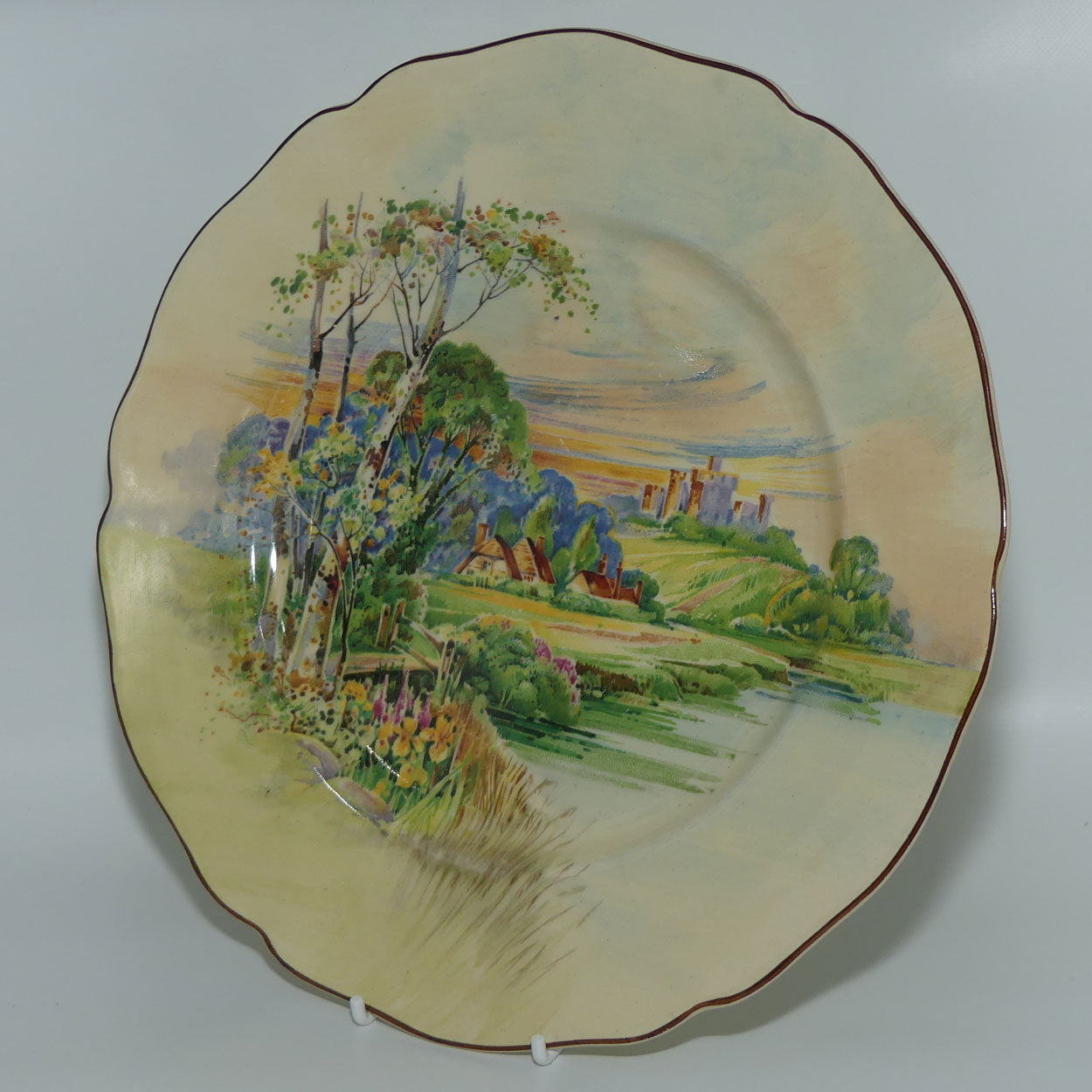 Royal Doulton Summertime in England plate D6131