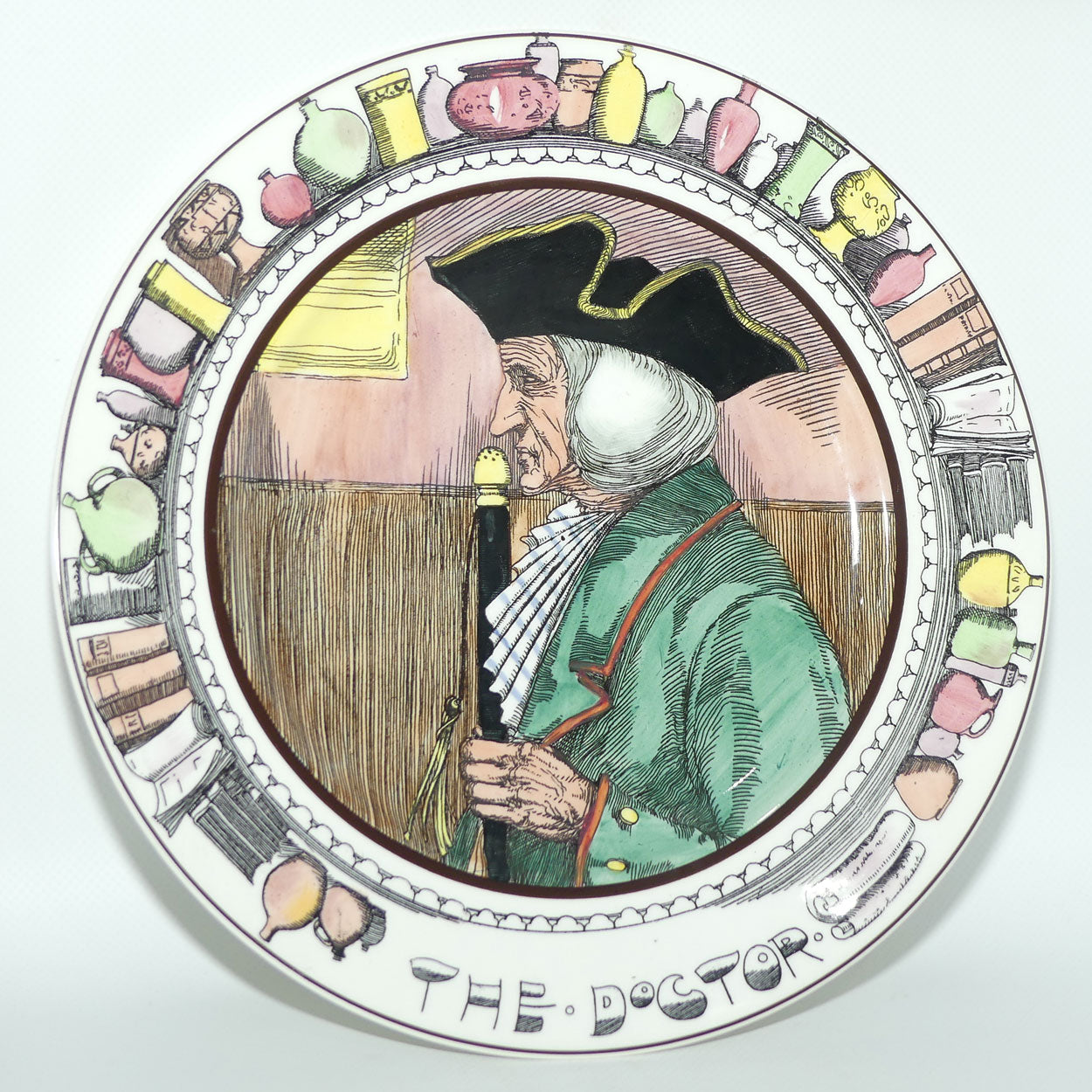 Royal Doulton Professionals series The Doctor rack plate D6281