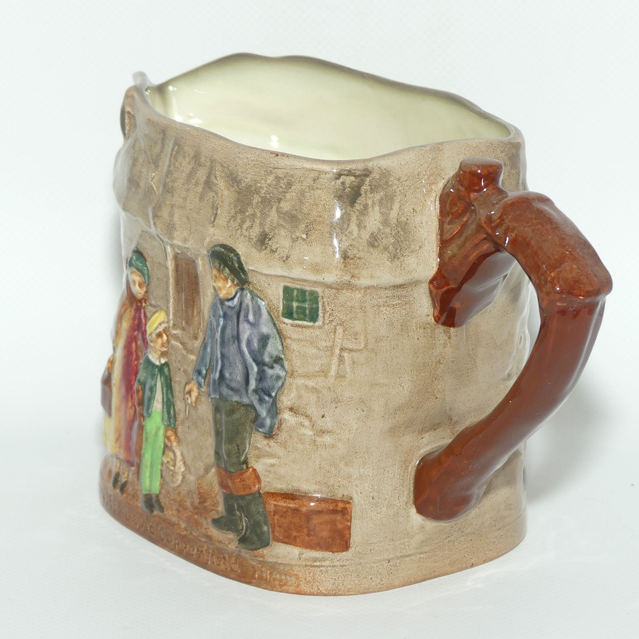 Royal Doulton Dickens G Low Relief Peggotty jug | Scene from David Copperfield D6292