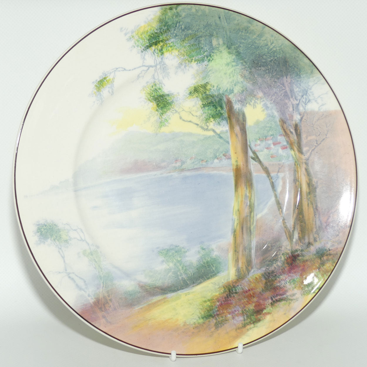 Royal Doulton Australian Scene at Lorne plate D6310 | Round