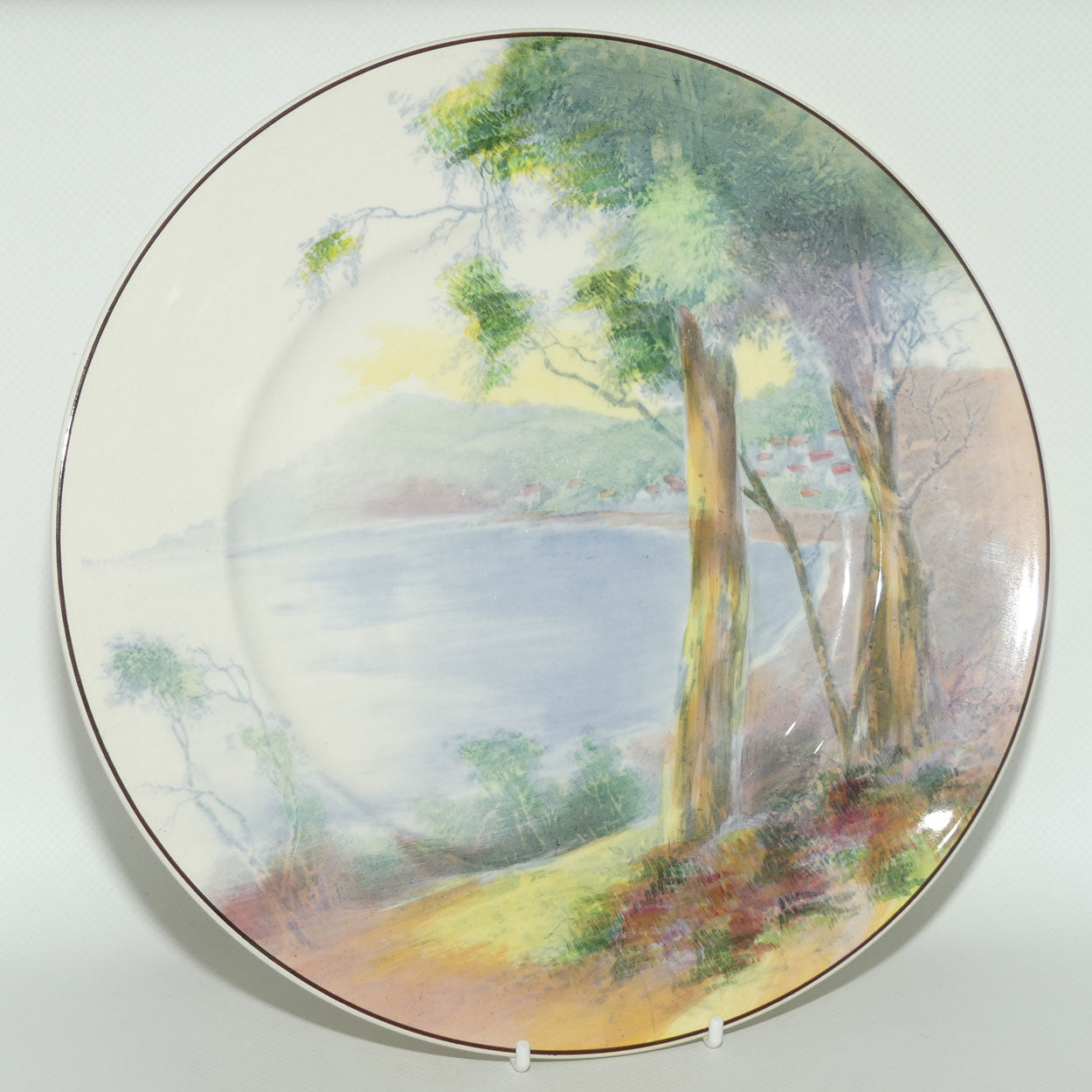 Royal Doulton Australian Scene at Lorne plate D6310 | Round