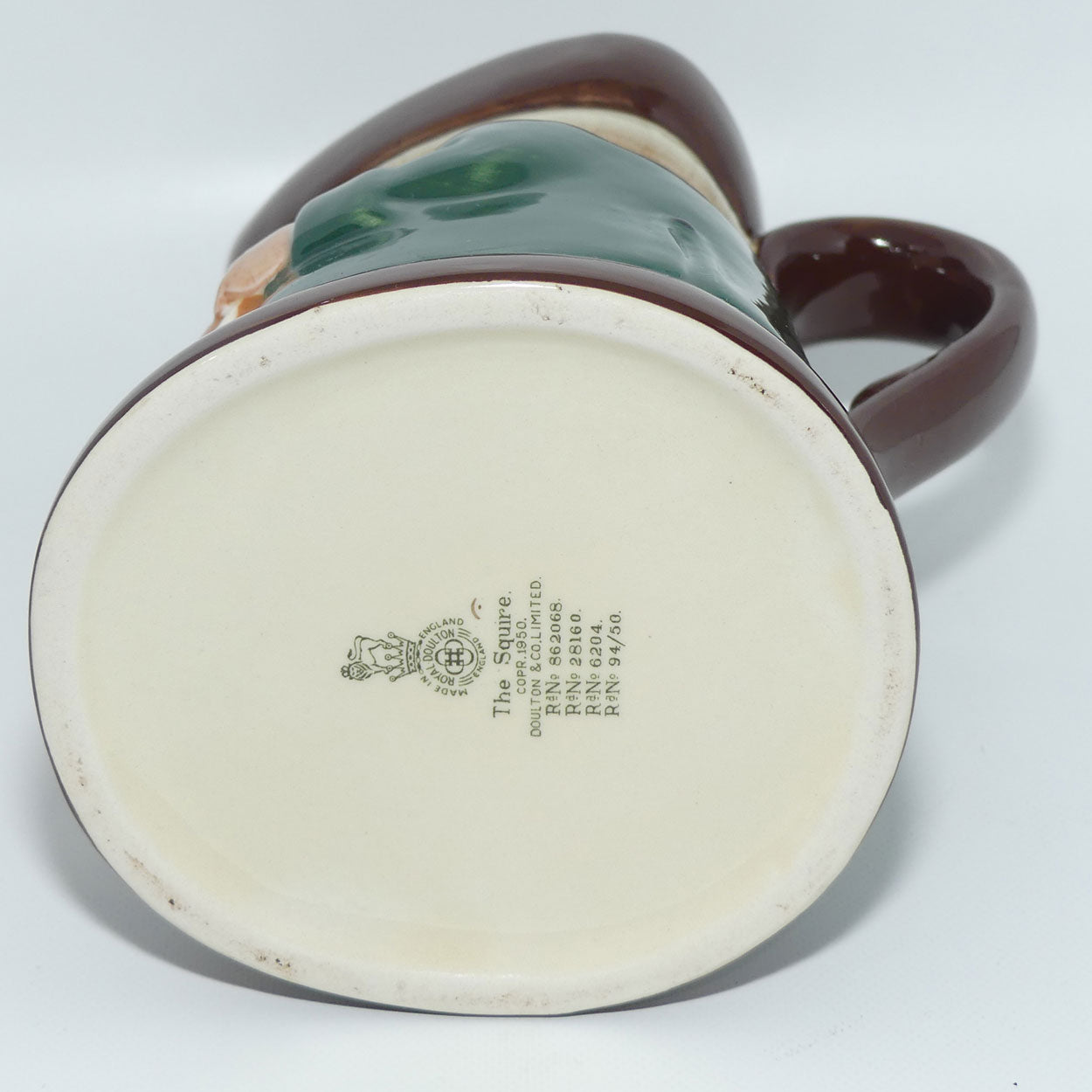 D6319 Royal Doulton large toby jug The Squire | early stamp