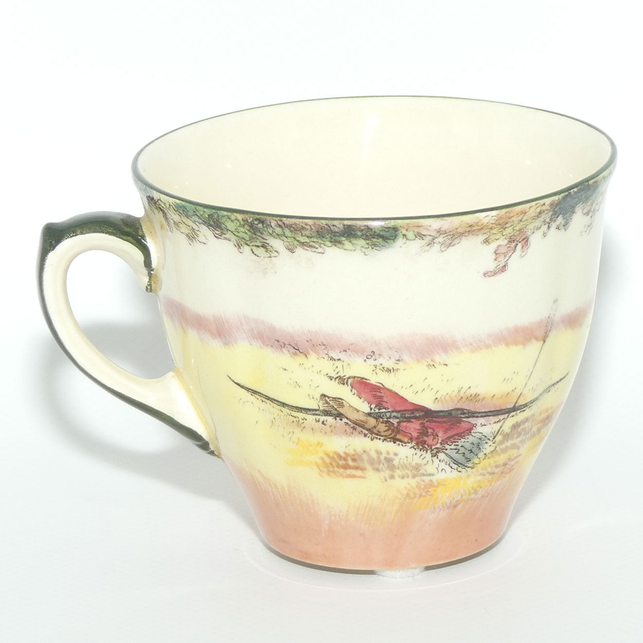 Royal Doulton Under the Greenwood Tree | Robin Hood D6341 tea duo | #1