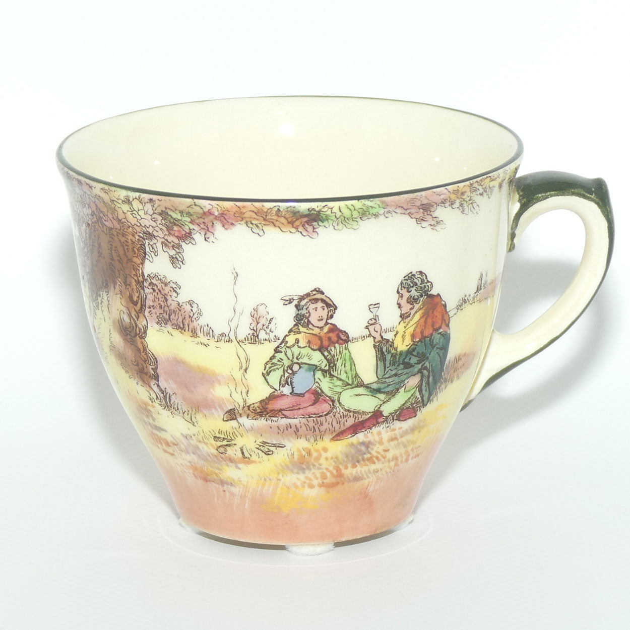 Royal Doulton Under the Greenwood Tree | Robin Hood D6341 tea duo | #1
