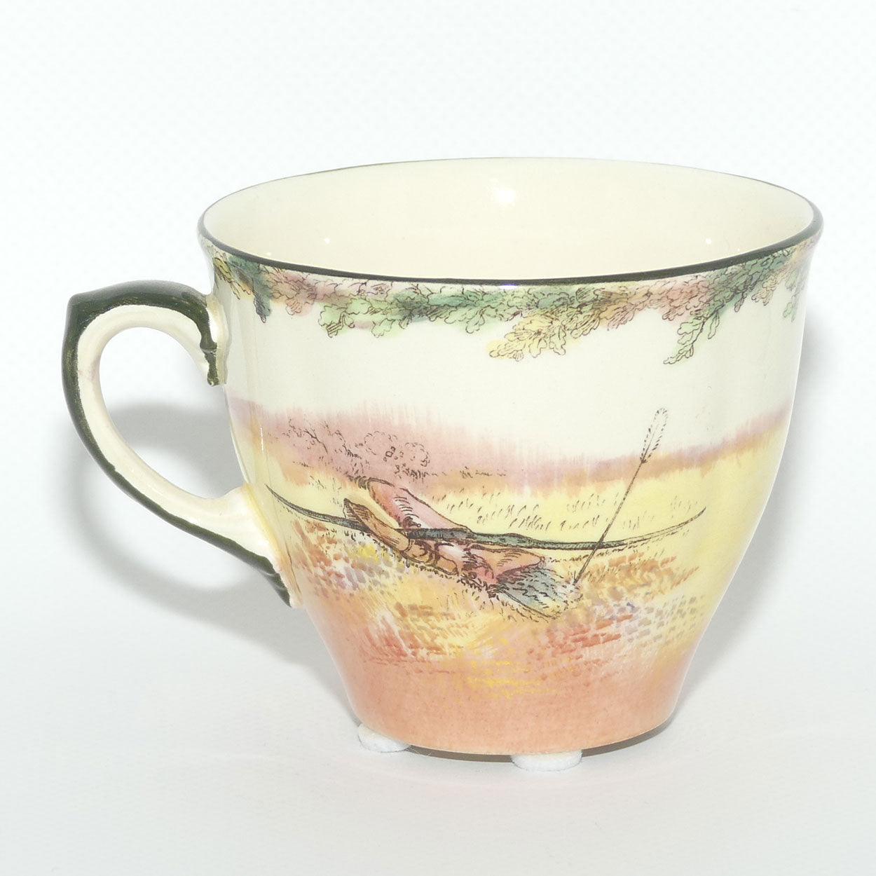 Royal Doulton Under the Greenwood Tree | Robin Hood D6341 tea duo | #2