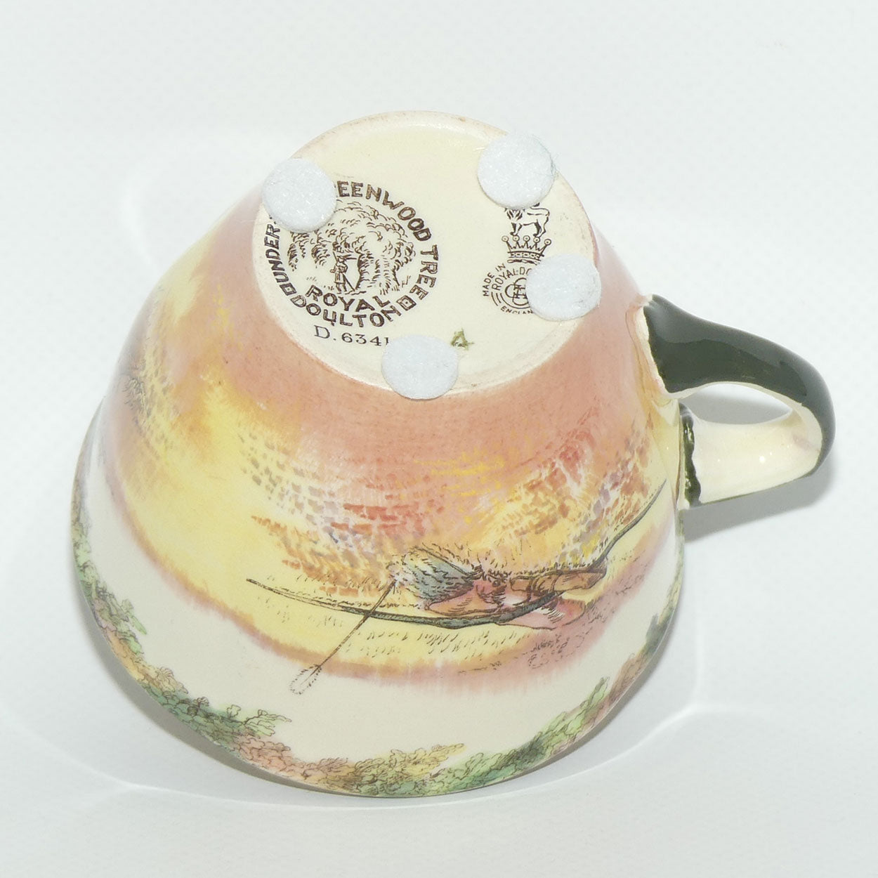 Royal Doulton Under the Greenwood Tree | Robin Hood D6341 tea duo | #2