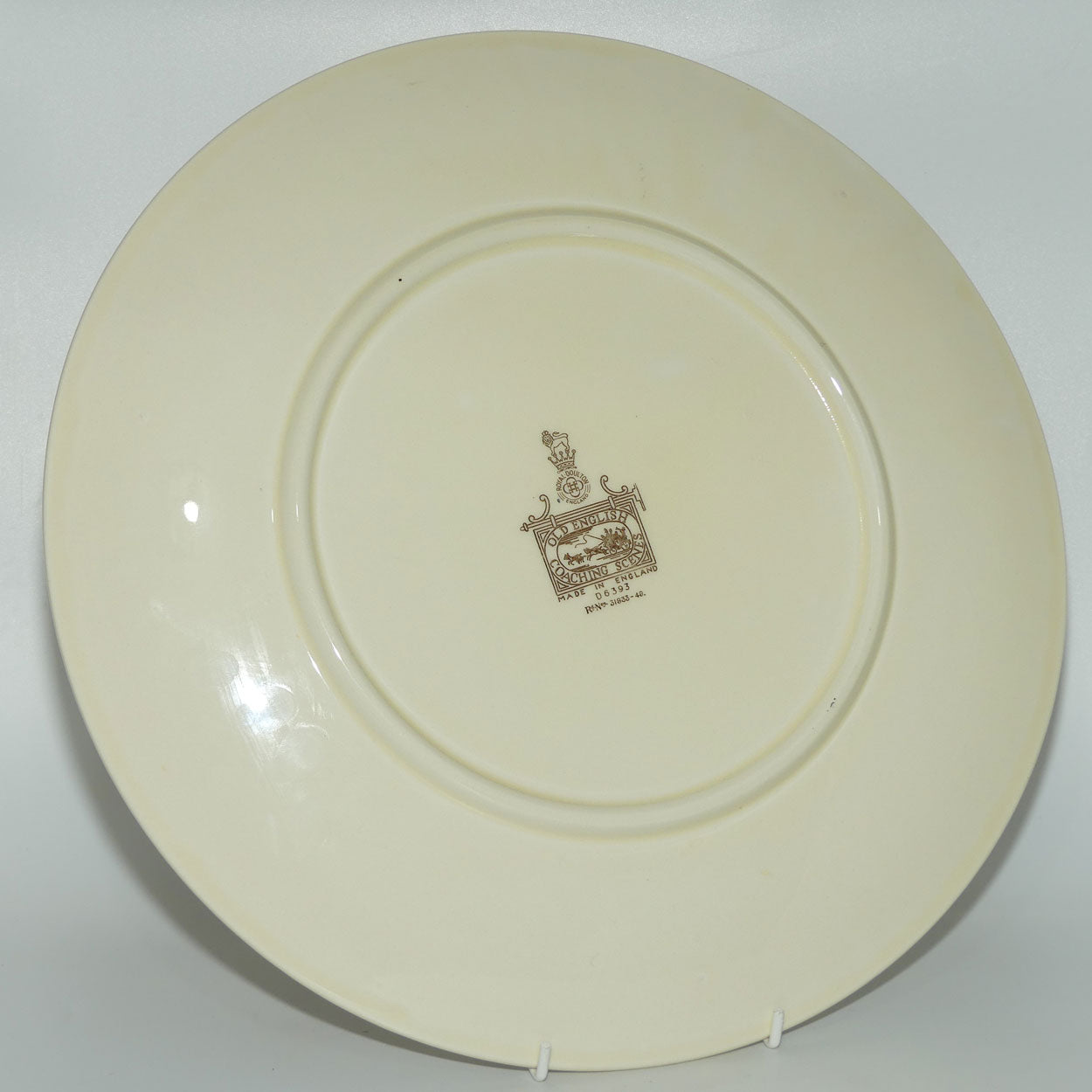 Royal Doulton Old English Coaching Scenes wall charger | D6393 | #1