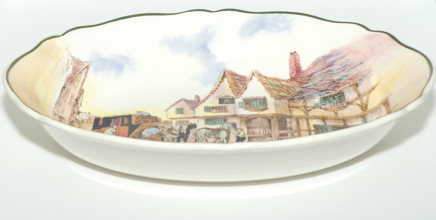 Royal Doulton Old English Coaching Scenes oval bowl | D6393