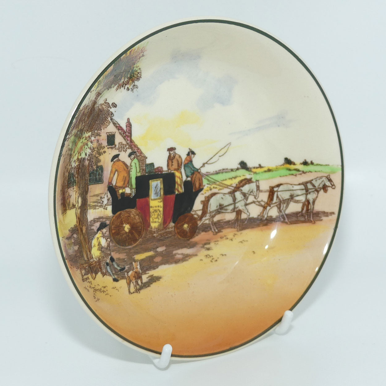 Royal Doulton Old English Coaching Scenes small bowl D6393