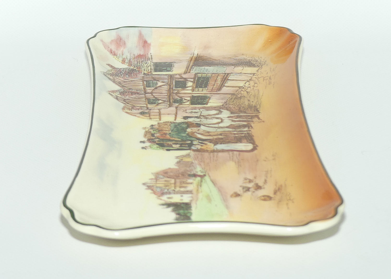 Royal Doulton Old English Coaching Scenes sandwich tray | 8099 | D6393 | #1