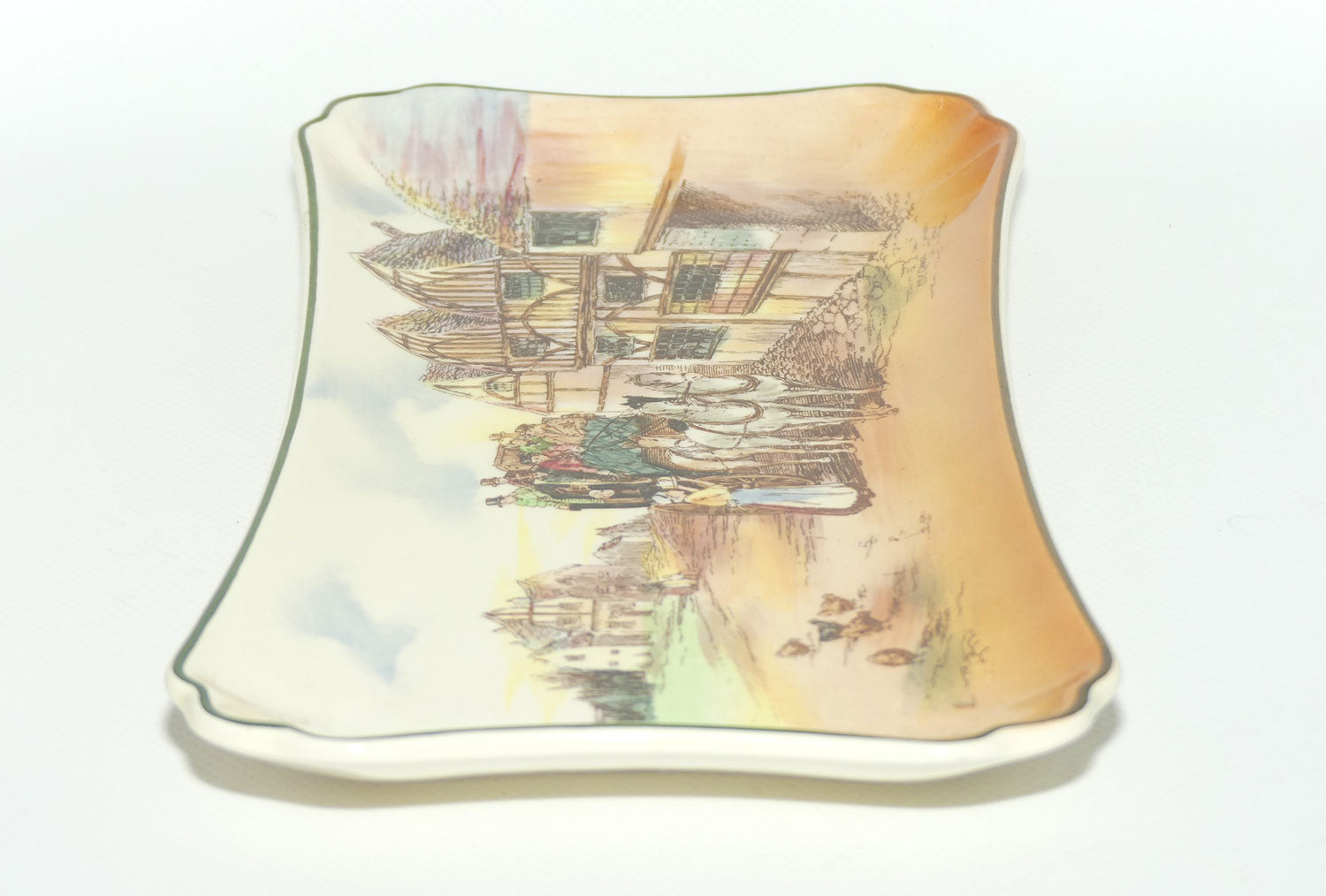 Royal Doulton Old English Coaching Scenes sandwich tray | 8099 | D6393 | #2