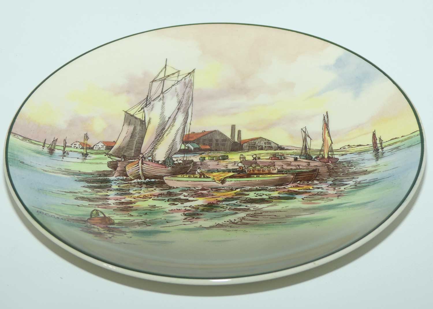 Royal Doulton Home Waters plate D6434 | 21cm diam | #2