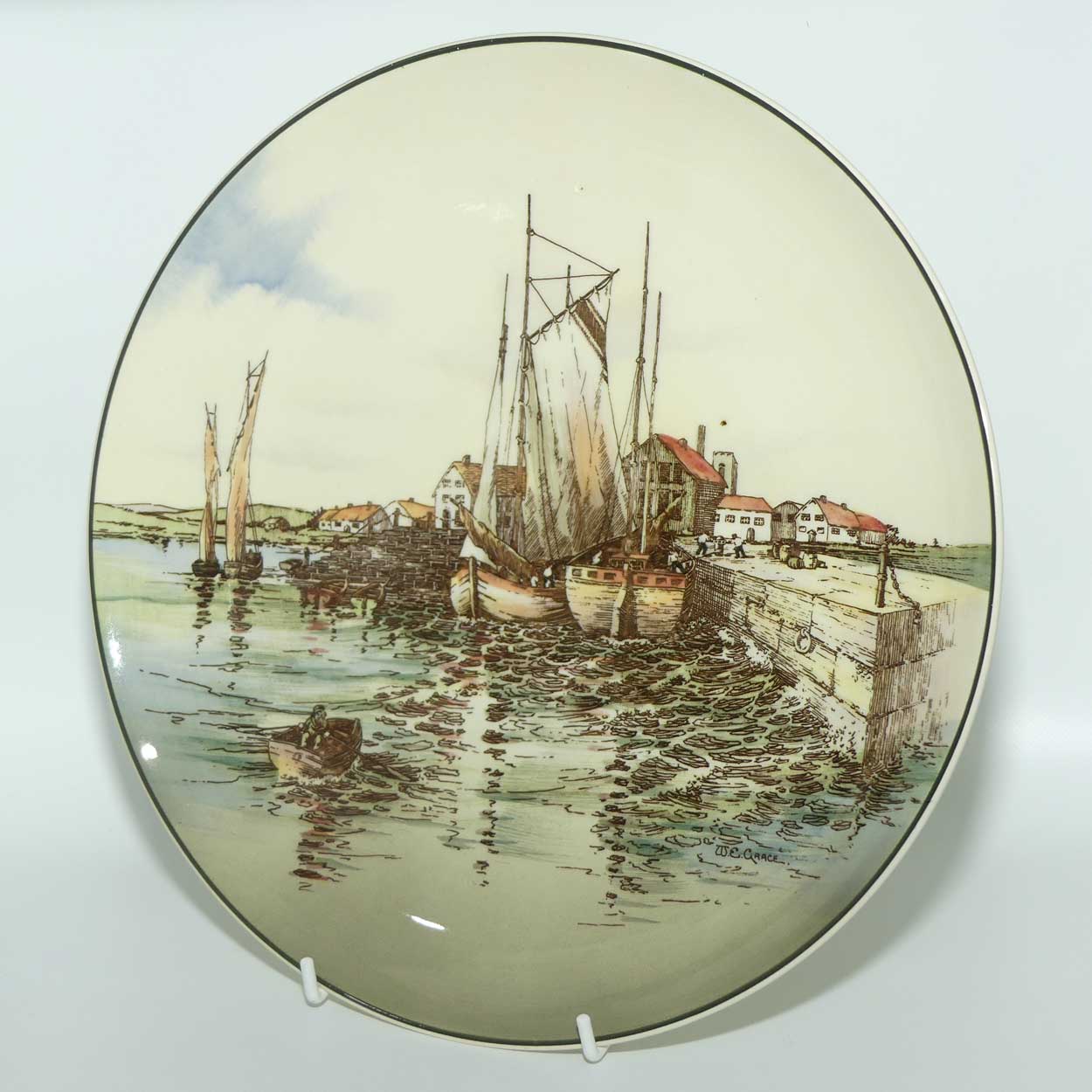 Royal Doulton Home Waters plate D6434 | 26cm diam