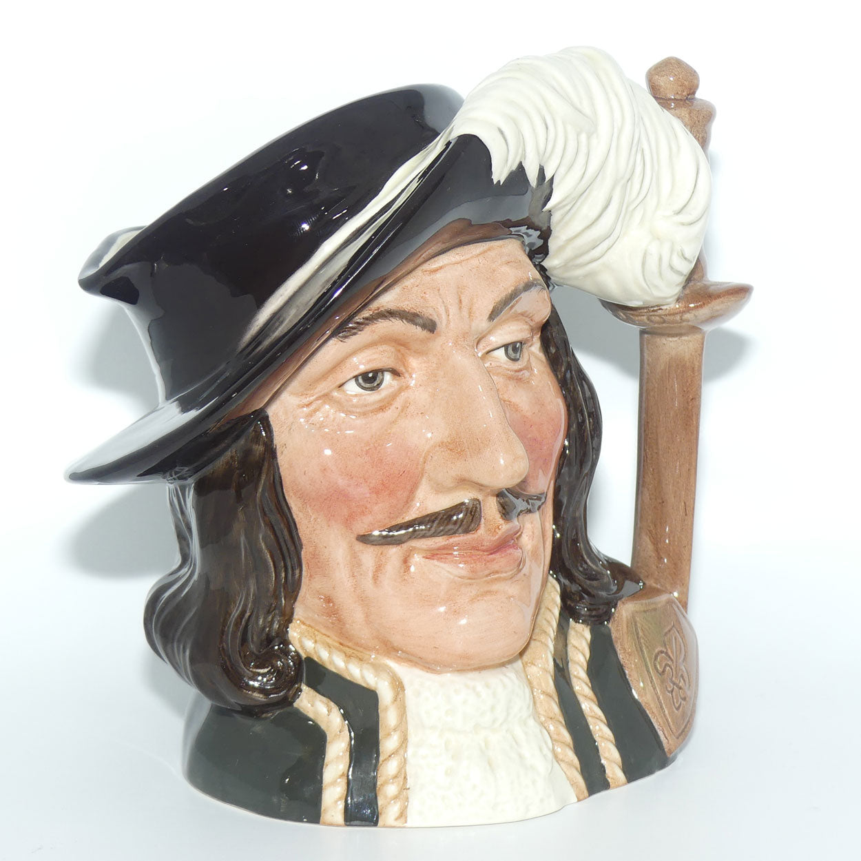 D6439 Royal Doulton large character jug Athos | Three Musketeers