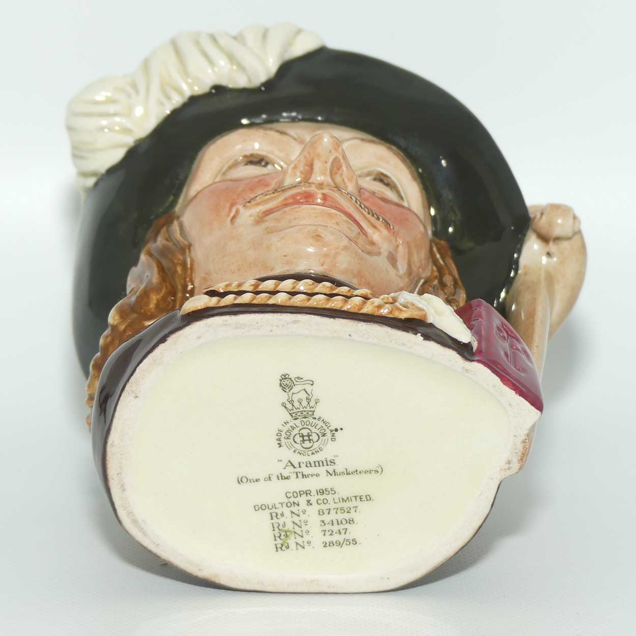 D6454 Royal Doulton small character jug Aramis | Musketeers | #2