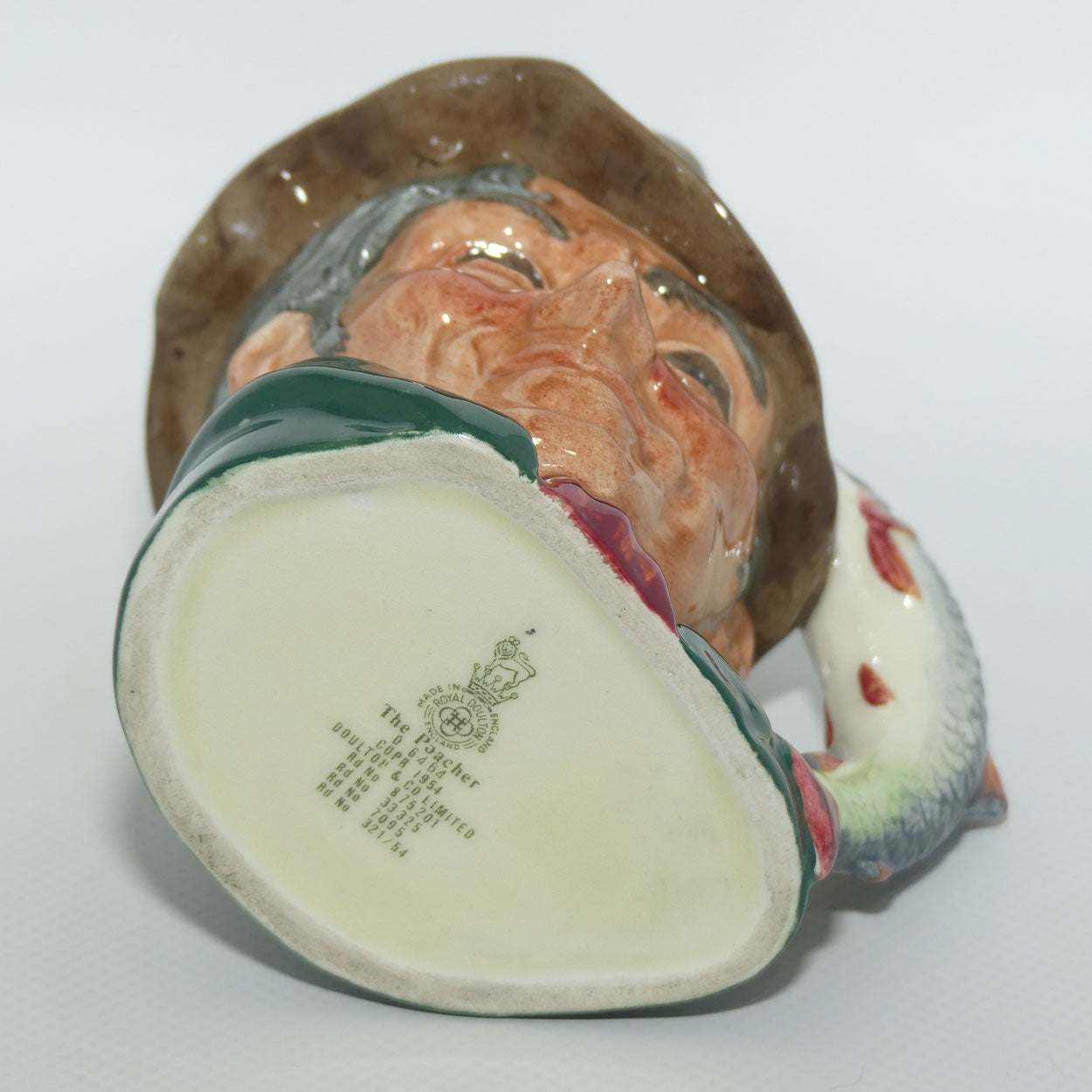 D6464 Royal Doulton small character jug The Poacher