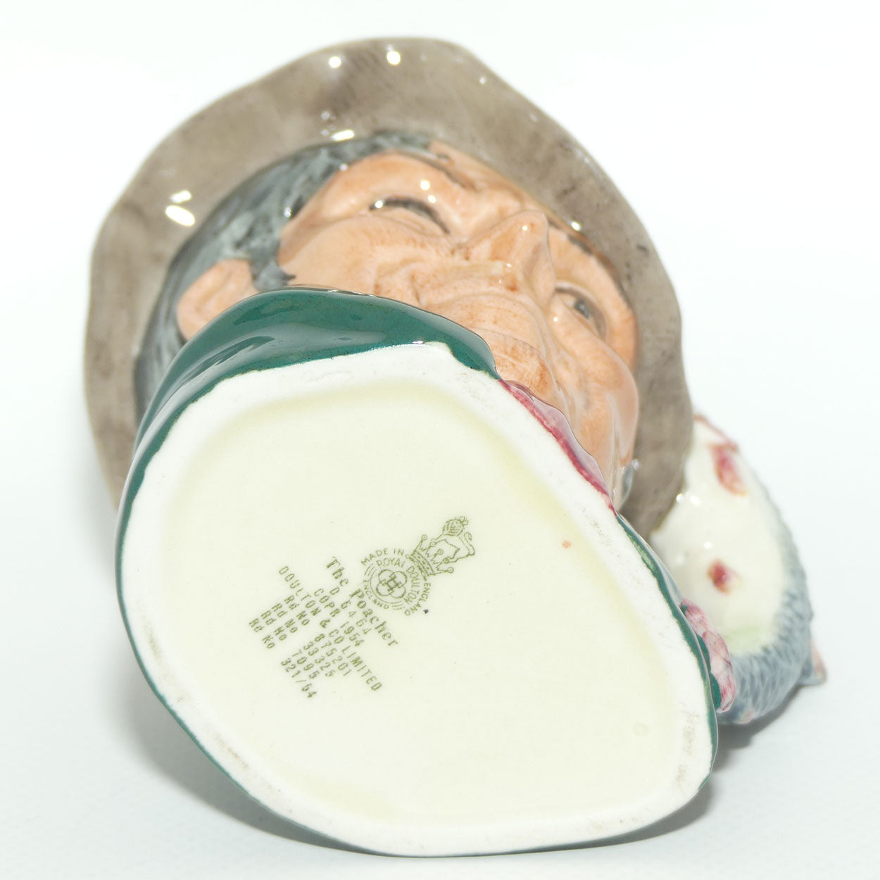 D6464 Royal Doulton small character jug The Poacher | ETC
