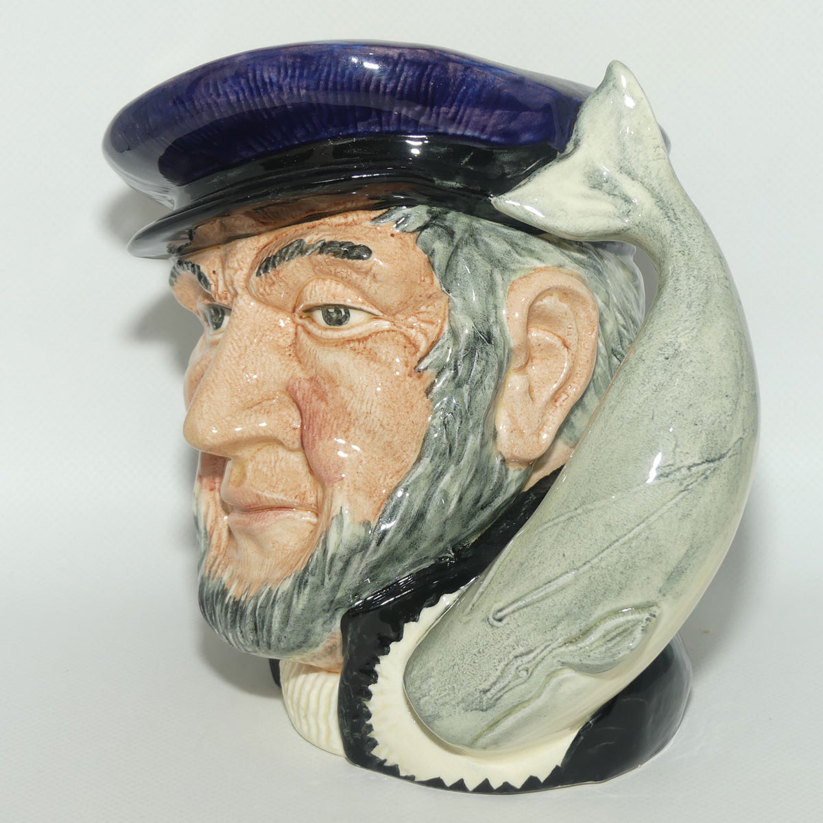 D6500 Royal Doulton large character jug Capt Ahab