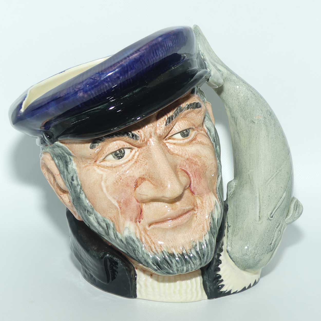 D6500 Royal Doulton large character jug Capt Ahab