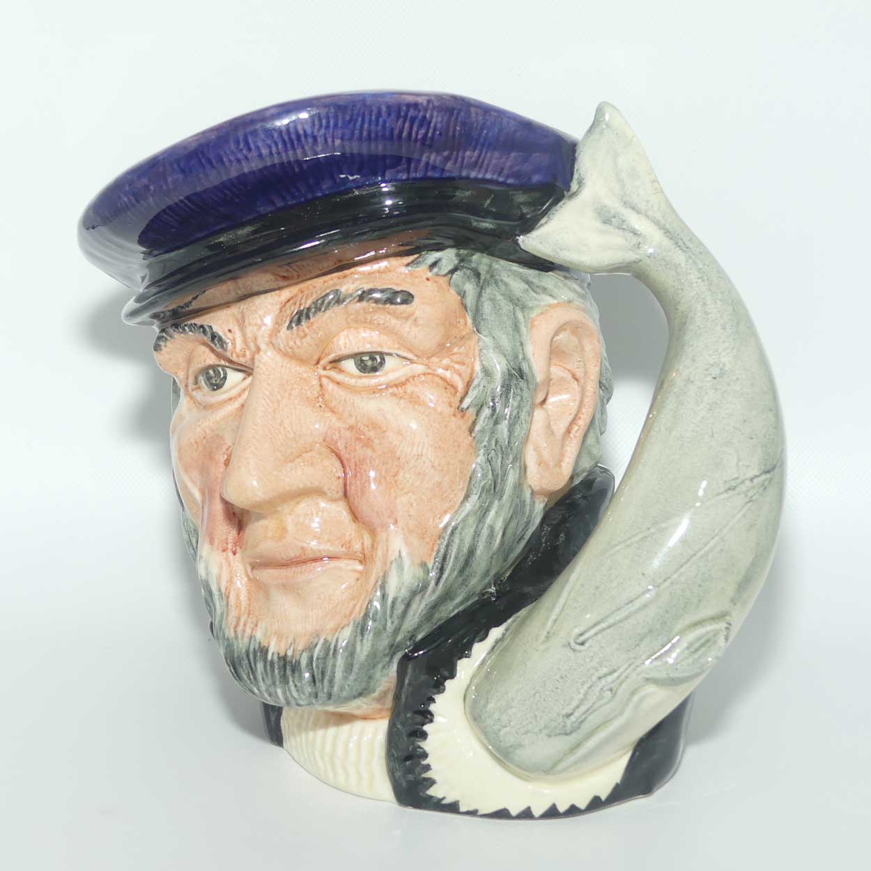 D6500 Royal Doulton large character jug Capt Ahab