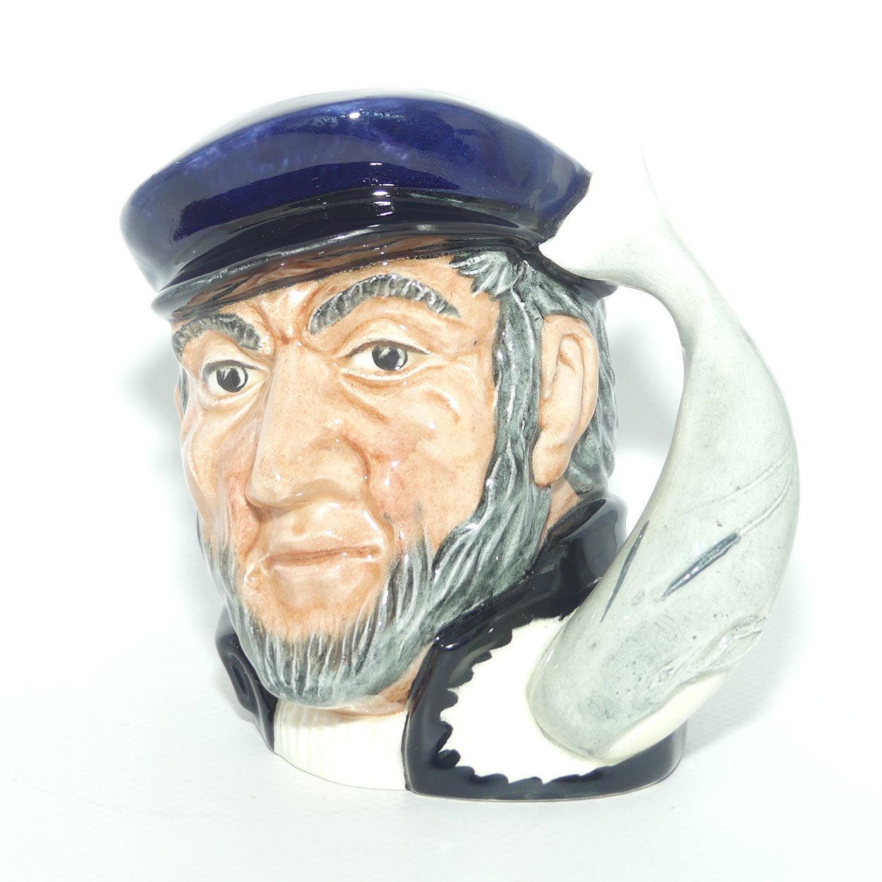 D6506 Royal Doulton small character jug Captain Ahab | #2