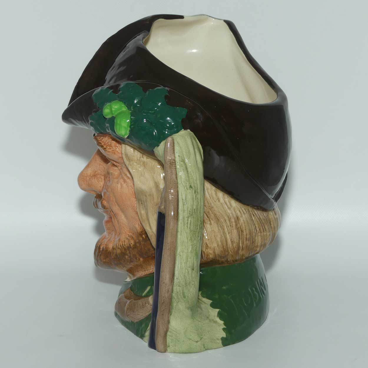 D6527 Royal Doulton large character jug Robin Hood | later stamp