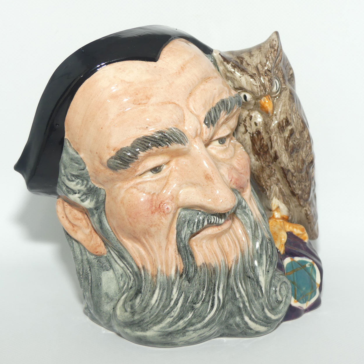 D6529 Royal Doulton large character jug Merlin | #2