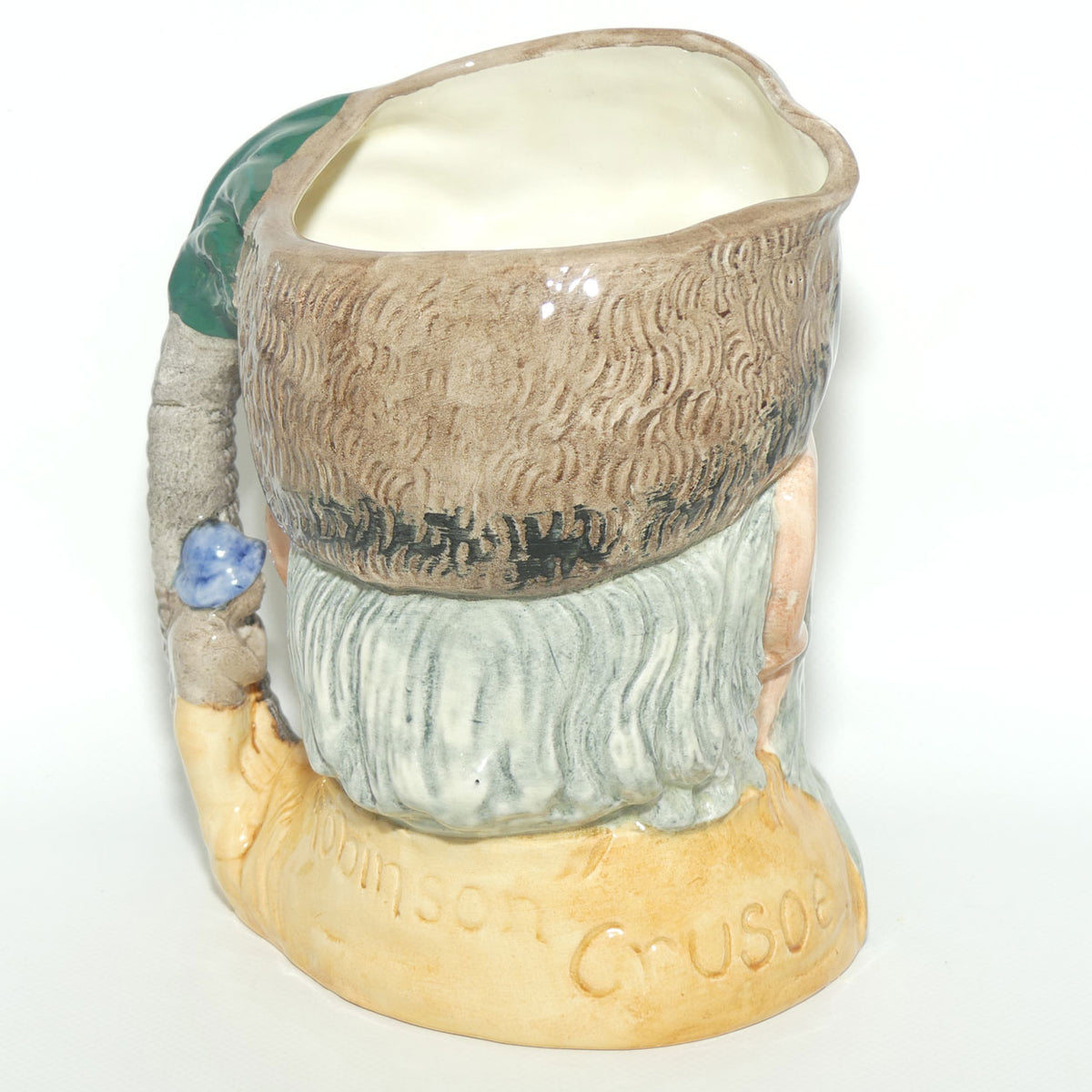 D6532 Royal Doulton large character jug Robinson Crusoe | Footprint
