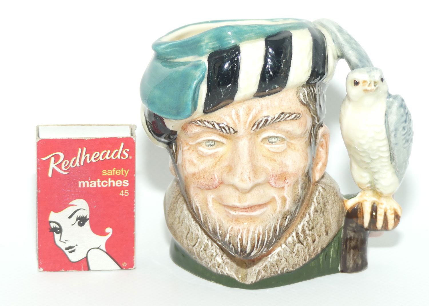 D6540 Royal Doulton small character jug The Falconer | #1