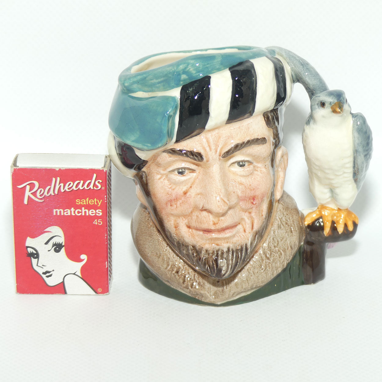 D6540 Royal Doulton small character jug The Falconer | #2