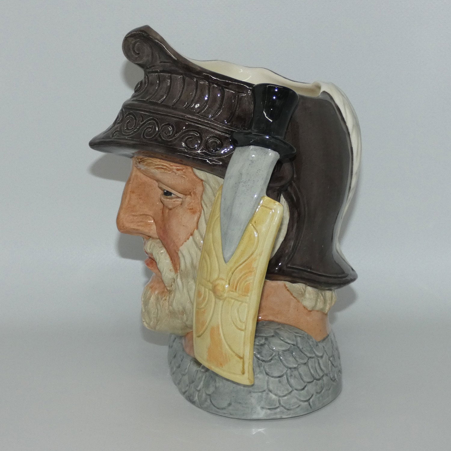 D6550 Royal Doulton large character jug Gladiator