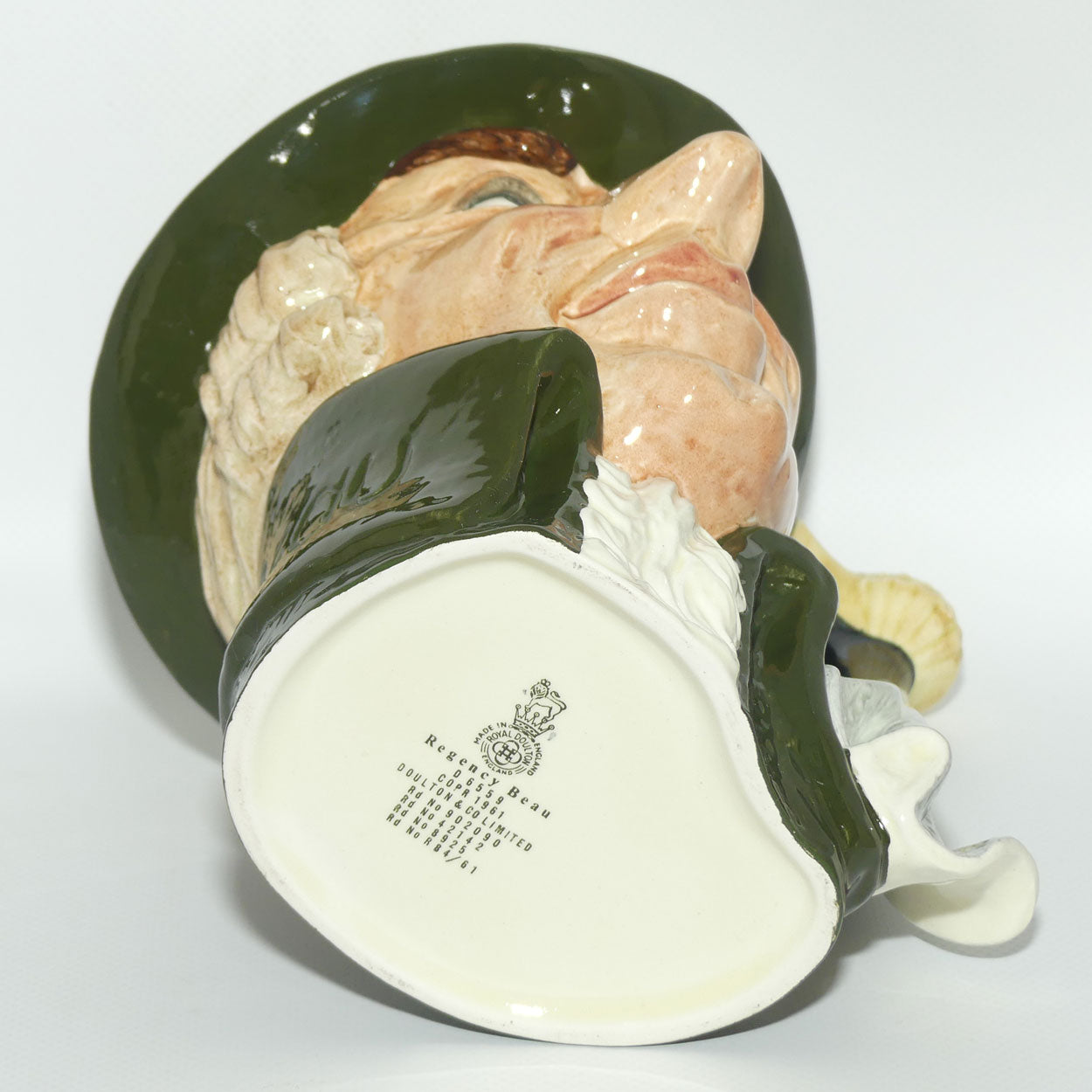 D6559 Royal Doulton large character jug Regency Beau