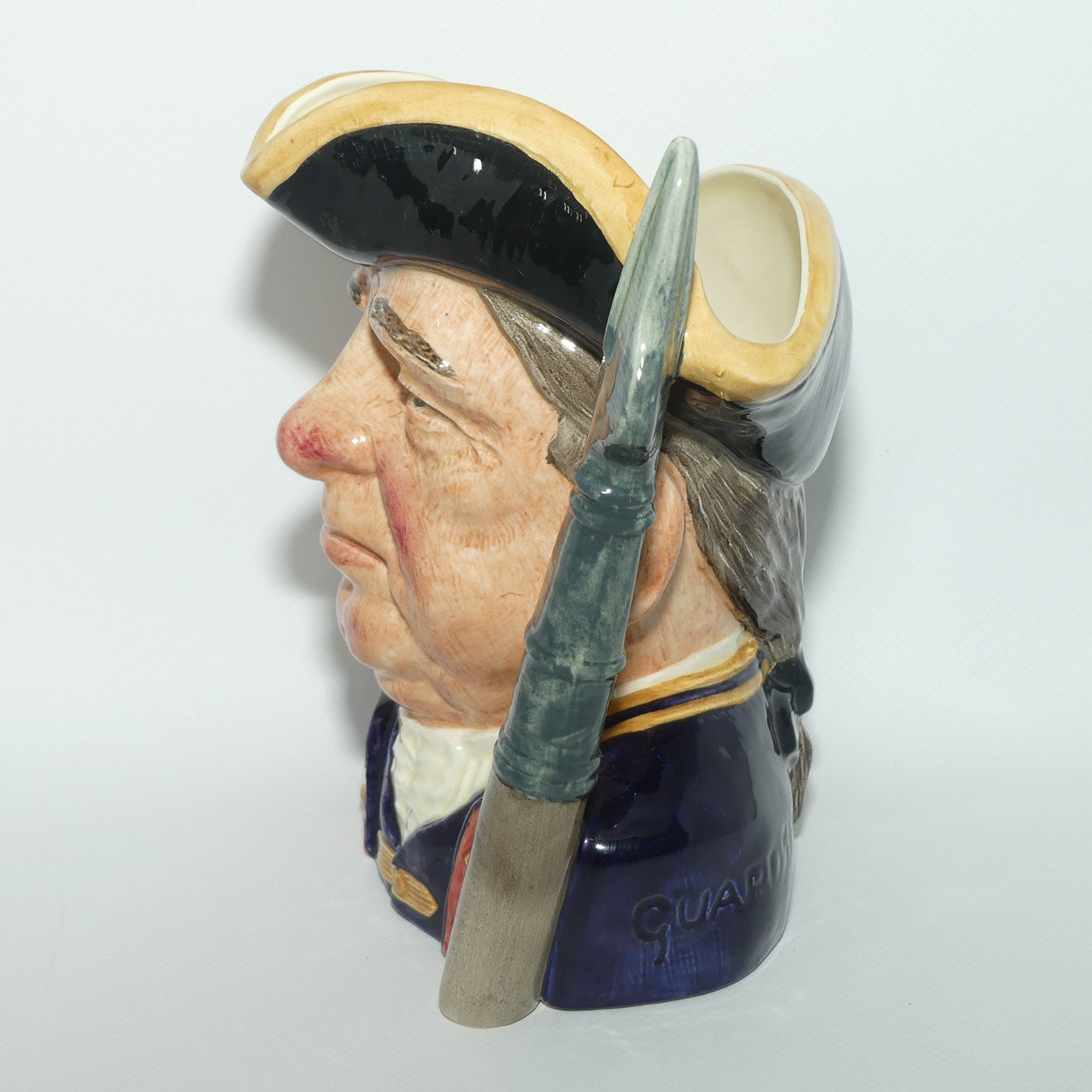 D6568 Royal Doulton large character jug Guardsman | ETC