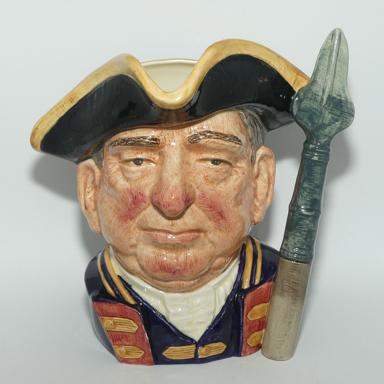 D6568 Royal Doulton large character jug Guardsman | ETC