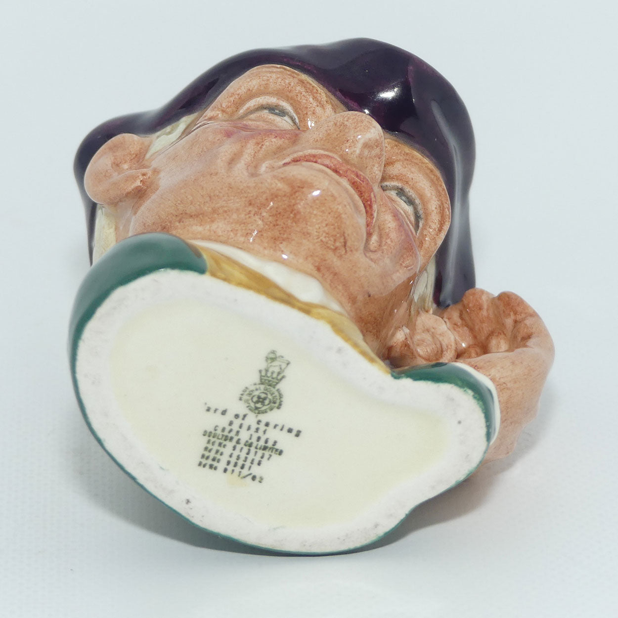 D6594 Royal Doulton miniature character jug 'Ard of 'Earing